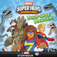 Book cover for Super Hero Adventures: Dino-mite Danger!