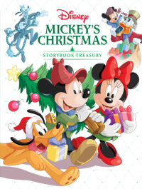 Book cover for Mickey\'s Christmas Storybook Treasury
