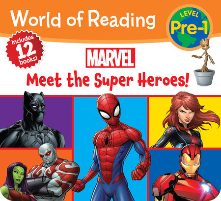 World of Reading Marvel: Meet the Super Heroes!-Pre-Level 1 Boxed Set