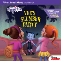 Book cover for Vampirina Read-Along Storybook: Vee\'s Slumber Party