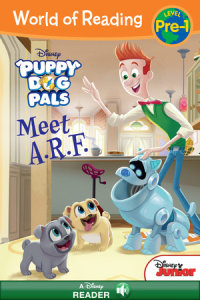 Book cover for World of Reading: Puppy Dog Pals: Meet A.R.F.