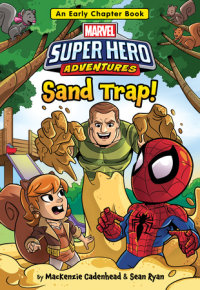 Book cover for Marvel Super Hero Adventures: Sand Trap!