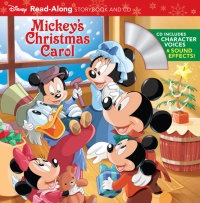 Book cover for Mickey\'s Christmas Carol ReadAlong Storybook and CD