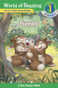 Book cover for World of Reading: Disney Bunnies 3-in-1 Listen-Along Reader-Level 1