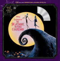 Book cover for Tim Burton\'s: The Nightmare Before Christmas Book & CD