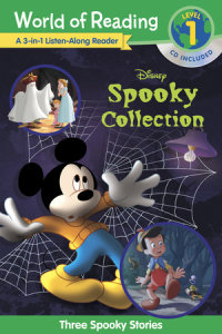 Book cover for World of Reading: Disney\'s Spooky Collection 3-in-1 Listen-Along Reader-Level 1 Reader