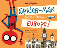 Book cover for SpiderMan: Far From Home: SpiderMan Swings Through Europe!