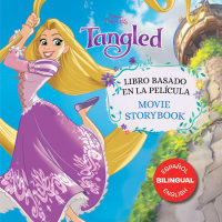 Book cover for Tangled Movie Storybook / Libro basado en la película (English-Spanish)