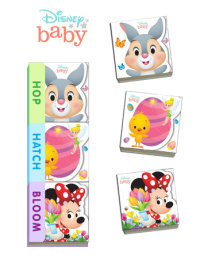 Book cover for Disney Baby: Hop, Hatch, Bloom