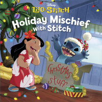 Book cover for Holiday Mischief with Stitch
