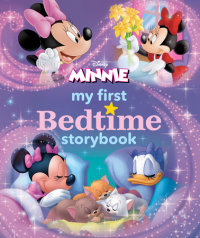 Book cover for My First Minnie Mouse Bedtime Storybook