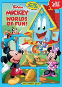 Book cover for Mickey Mouse Funhouse: Worlds of Fun!