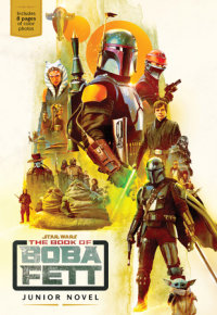 Book cover for The Book of Boba Fett Junior Novel