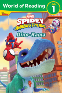 Book cover for World of Reading: Spidey and His Amazing Friends Dino-Rama