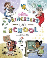 Book cover for Disney Princess: Princesses Love School!