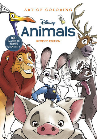Art of Coloring: Disney Animals by Disney Books: 9781368099288