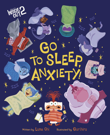 Disney/pixar Inside Out 2: Go To Sleep, Anxiety! - By Luna Chi