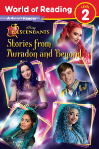 Book cover for World of Reading: Descendants 4-in-1 Reader: Stories from Auradon and Beyond