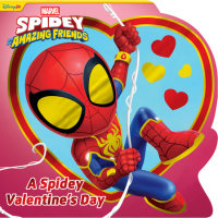 Book cover for Spidey and His Amazing Friends: A Spidey Valentine\'s Day