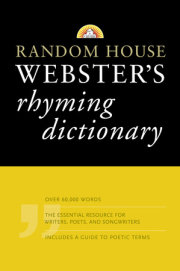 Random House Webster's Rhyming Dictionary 