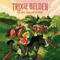 Cover of The Red Trailer Mystery: Trixie Belden cover