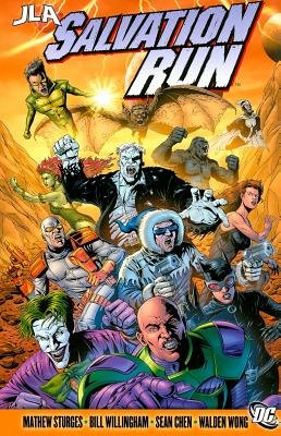 Couverture : JLA: salvation run