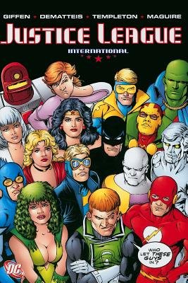 Couverture : Justice League International.