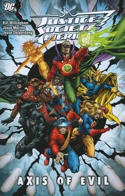 Couverture : Justice Society of America: axis of evil