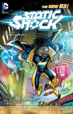 Couverture : Static shock, tome 1 : supercharged