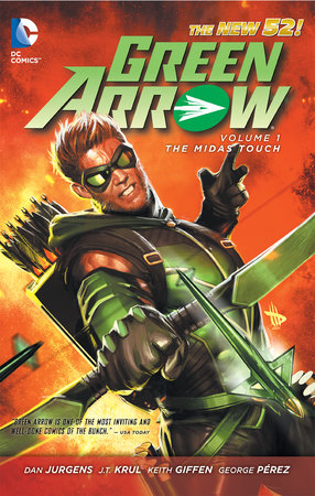 Couverture : Green Arrow, tome 1 : the midas touch