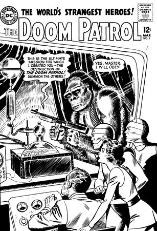 Couverture : Doom Patrol: the Silver Age, tome 1