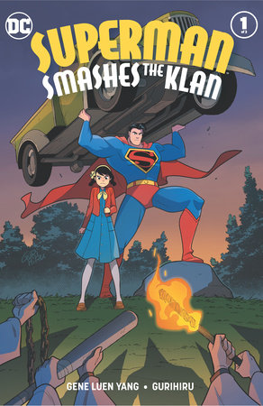 Couverture : Superman Smashes the Klan