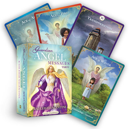 Guardian Angel Messages Tarot by Radleigh Valentine: 9781401960094 | Books