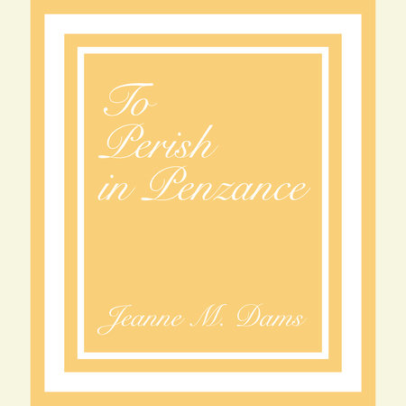 To Perish in Penzance Cover