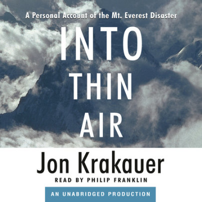 Into Thin Air Cover