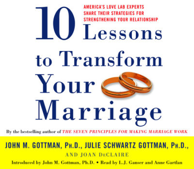 Ten Lessons To Transform Your Marriage cover