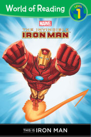 This is Iron Man Level 1 Reader 
