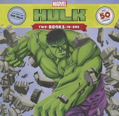 Couverture : Hulk / She-Hulk: Two-Books-In-One with over 50 Stickers