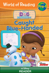 Book cover for World of Reading Doc McStuffins: Caught Blue-Handed