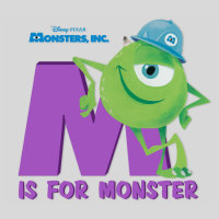 Book cover for M Is for Monster
