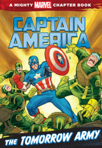 Book cover for Captain America: Tomorrow Army