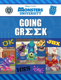 Book cover for Monsters University: Going Greek