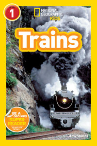 Book cover for Trains (National Geographic Kids Readers, Level 1)