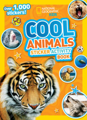 National Geographic Kids Cool Animals Sticker Activity Book 