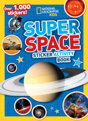 National Geographic Kids Super Space Sticker Activity Book 