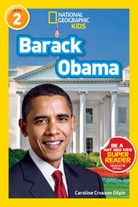 Cover of Barack Obama (National Geographic Kids Readers, Level 2) cover