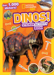 National Geographic Kids Dinos Sticker Activity Book 