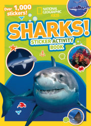 National Geographic Kids Sharks Sticker Activity Book 