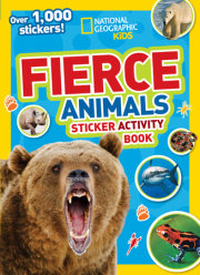 National Geographic Kids Fierce Animals Sticker Activity Book