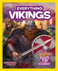 Cover of National Geographic Kids Everything Vikings cover
